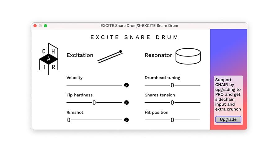 EXC!TE Snare Drum